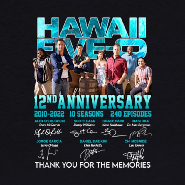 Hawaii Five-0 12nd Anniversary 2022 Thank You by chancgrantc@gmail.com